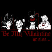 Men's Disney Valentine's Day Be My Villaintine Or Else...  Adult T-Shirt