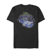 Men's Fast & Furious Car Race Tattoo  Adult T-Shirt