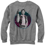 Men's Star Wars Han Solo Not a Scoundrel  Adult Sweatshirt