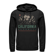 Men's Lost Gods California Republic Bear Shadow  Adult Pull Over Hoodie