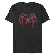 Men's Marvel Spider-Man: Miles Morales Mask Pattern  Adult T-Shirt