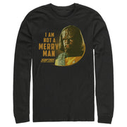 Men's Star Trek: The Next Generation Worf I Am Not a Merry Man  Adult T-Shirt