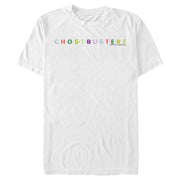 Men's Ghostbusters Colorful Logo  Adult T-Shirt