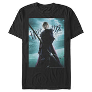 Men's Harry Potter Half-Blood Prince Ron Quidditch Poster  Adult T-Shirt