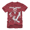 Men's Star Wars The Force Awakens Kylo Ren Stare Down  Adult T-Shirt