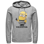 Men's Despicable Me 3 Minion Whatever Prisoner  Adult Pull Over Hoodie