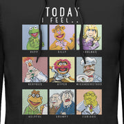 Men's The Muppets Mood Chart  Adult Pull Over Hoodie