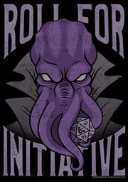 Men's Dungeons & Dragons Illithid Roll for Initiative  Adult Tank Top