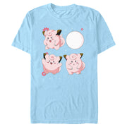 Men's Pokemon Clefairy Evolution  Adult T-Shirt