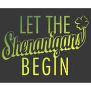 Men's Lost Gods St. Patrick's Day Let the Shenanigans Begin  Adult Sweatshirt