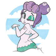 Men's Cuphead Cala Maria Blowing a Kiss  Adult T-Shirt