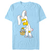 Men's The Simpsons Easter Bunny Bart  Adult T-Shirt