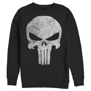 Men's Marvel Punisher Retro Skull Symbol  Adult Sweatshirt