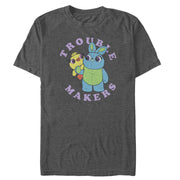 Men's Toy Story Ducky & Bunny Trouble Makers  Adult T-Shirt