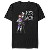 Men's The Nightmare Before Christmas Her Jack and Sally  Adult T-Shirt