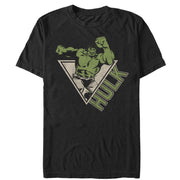 Men's Marvel Triangle Hulk  Adult T-Shirt