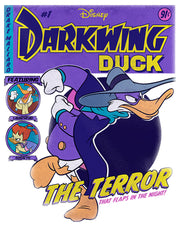 Men's Darkwing Duck Comic Cover  Adult T-Shirt