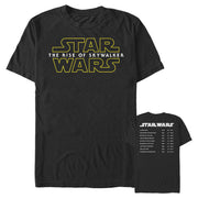 Men's Star Wars: The Rise of Skywalker Classic Movie Premieres  Adult T-Shirt