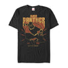 Men's Marvel Black Panther Warrior Prince Bolt  Adult T-Shirt