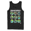 Men's Jurassic World: Fallen Kingdom Dino All Stars  Adult Tank Top