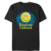 Men's Dazed and Confused Cloudy Big Smiley Logo  Adult T-Shirt