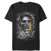 Men's Aztlan Dark Side  Adult T-Shirt