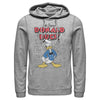 Men's Mickey & Friends Donald Duck Original Art  Adult Pull Over Hoodie