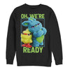 Men's Toy Story Ducky & Bunny Ready Pose  Adult Sweatshirt