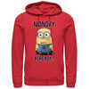 Men's Despicable Me Minion Monday Already  Adult Pull Over Hoodie