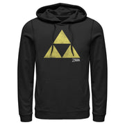 Men's Nintendo Legend of Zelda Classic Triforce  Adult Pull Over Hoodie