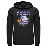 Men's NASA Retro Space Explorer  Adult Pull Over Hoodie