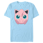 Men's Pokemon Cute Jigglypuff  Adult T-Shirt