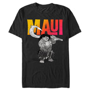 Men's Moana Maui Rainbow  Adult T-Shirt