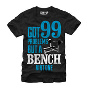 Men's CHIN UP Ninety Nine Problems  Adult T-Shirt