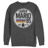 Men's Nintendo Super Mario Retro Rainbow Ring  Adult Sweatshirt