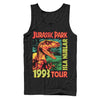 Men's Jurassic Park Raptor '9Isla Nublar Tour  Adult Tank Top