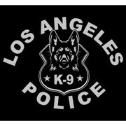 Men's LAPD Los Angeles K-9 Police in Silver  Adult T-Shirt