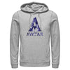 Men's Avatar Watercolor A Logo  Adult Pull Over Hoodie