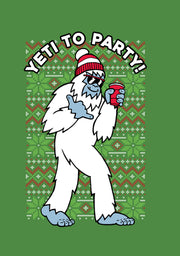 Men's Lost Gods Yeti to Party  Adult T-Shirt