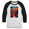 Men's Stranger Things Retro The Dive Poster  Adult Baseball Tee