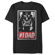 Men's Star Wars Darth Vader Number One Dad  Adult T-Shirt