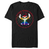 Men's Lilo & Stitch Ohana Rainbow Pride  Adult T-Shirt