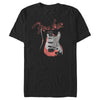 Men's Fender Distressed Red Guitar  Adult T-Shirt