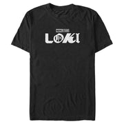 Men's Marvel Color Block Loki Logo  Adult T-Shirt