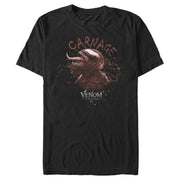 Men's Marvel Venom: Let There be Carnage Chilling Carnage Splatter  Adult T-Shirt