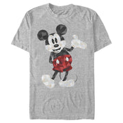 Men's Mickey & Friends Polygon Pose  Adult T-Shirt