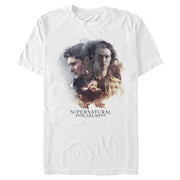 Men's Supernatural Character Collage  Adult T-Shirt