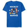 Men's Mickey & Friends Mickey & Minnie Couple  Adult T-Shirt