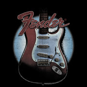 Men's Fender Guitar Spotlight Logo  Adult Pull Over Hoodie