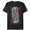 Men's Lost Gods Death Joker Playing Card  Adult T-Shirt